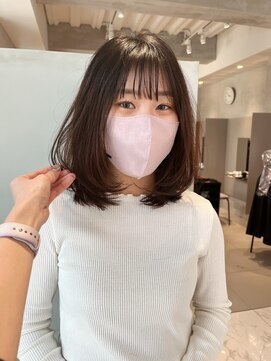 ガリカ 大名(Gallica) 【森千晶】簡単スタイリング◎フェミニンミディ/透明感ブラウン