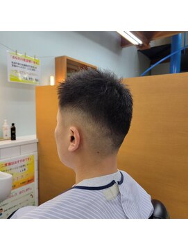 フジモト(FUJIMOTO) 【BARBER FUJIMOTO】フェードスタイル