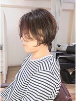 リボン(Libon)&nbsp;前髪無し大人女子ふんわりショート♪