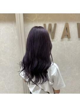 ウェーブ(WAVE) 【ロングの方必見】ダークラベンダー/美髪/艶髪/
