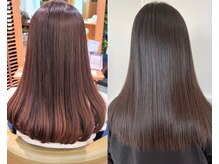 アノネ 熊の前店(anone)の雰囲気（癖毛もナチュラルストレートで自然な仕上がり◎）