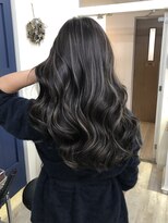 エトラ 渋谷店(etora)&nbsp;小顔へア アッシュカラーグレージュハイライトカラー◎