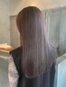 【人気No.1♪】艶&透明感 カット+イルミナカラー+クイック髪質改善Tr ￥8250