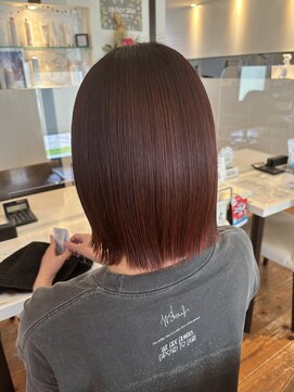 アンジュール ヒルズ(UNJOUR HILLS) オレンジレッド×ヘアケア