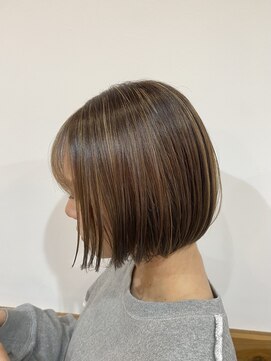 キュア 小岩店(cure) ハイライトボブ