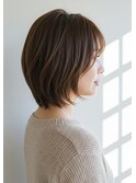 ショートレイヤー/少し長めのショート/首周りすっきり