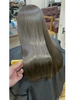 アレンヘアー 梅田店(ALLEN hair)&nbsp;髪質改善カラー/オリーブベージュ