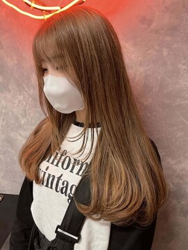 ワンズリー 本厚木店(ONE's ly) イメチェン/レッドブラウン/フルバング/似合わせカット/本厚木駅