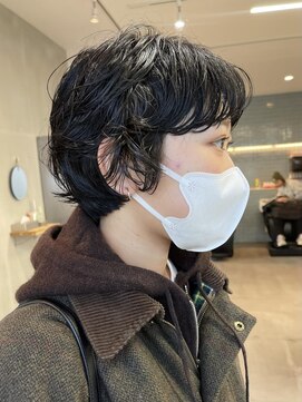 ナループロア ハチ(Nalu pu loa hachi) ショートパーマ/ナチュラルパーマ/パーマ女子/緩めパーマ