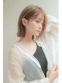 ミニウルフ黒染め髪質改善縮毛矯正酸性ストレートレイヤー/横浜