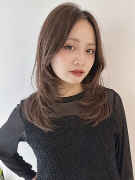 リリット(ReLit) ハイライトレイヤーカットマロンベージュ20代30代40代50代