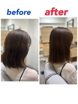 ノヘアドットビービーエス(no hea.bbs) HITAストレート