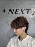 NEXTNEO【稲荷】毛流れセンターパート/静岡メンズ