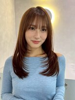 ベイルーム(BAYROOM by HONEY omotesando)&nbsp;レイヤーカット/マロンベージュ/髪質改善/バイカルテ/小顔/韓国2