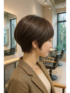 プラスイズム ヴェレン(PLUSISM Velen) 似合わせ大人ショート京都宇治20代30代40代50代