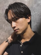 メロウメンズライン 神戸三宮(mellow men's line) センターパート / ニュアンスパーマ / 三ノ宮メンズサロン