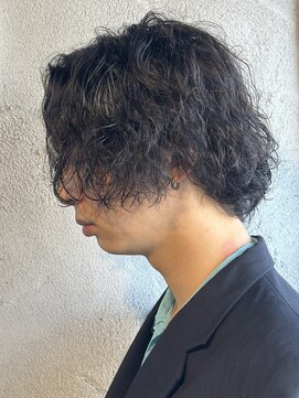 ニアウ 高崎店(Niau) ツイストスパイラルパーマスパイラルパーマメンズボブ郡馬高崎