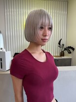 デビュー 沖縄泡瀬店(Debut)&nbsp;クラゲヘアー/小顔に見せるヘア/ココアベージュ/沖縄市