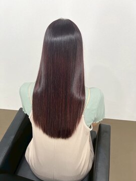 イオエ 元町(ioe) 小顔カット/前髪カット/前髪/髪質改善カラー/オリーブグレー