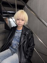 シピレアノバイブレス(shipi. le'ano by brace)&nbsp;【maria】white blonde/ブリーチ/ダブルカラー/レイヤーカット