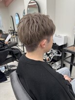 ネウィ 八王子(newi)&nbsp;Rina メンズカット/マッシュ/グレージュ
