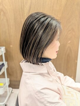 エレノア 藤沢(Eleanor) 【ボブ×ハイライト】立体感カラー