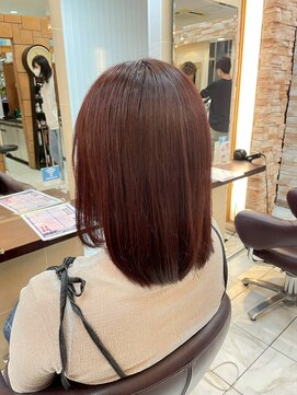 ルページ 千葉(lpage) 髪質改善/顔周りレイヤーカット/グレージュ[千葉/千葉駅]