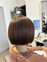 ランプシーヘアー(Lampsi hair)&nbsp;大人の暖色艶ボブ