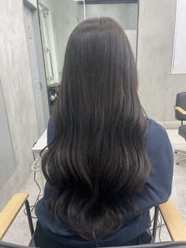 ジーナ 新宿(Zina) オリーブベージュ/髪質改善/透明感カラー