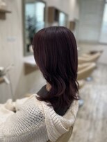 シーループユナイテッドアトリエ(C-LOOP UNITED ATELIER)&nbsp;艶感upラベンダーカラー×レイヤーカット【高濃度水素カラー】