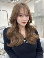 ロール 博多(Role)&nbsp;似合わせカット/ダブルカラー/ブリーチ/ミルクティーベージュ