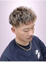 ヘアスタジオ ロメオ(hair studio Romeo)&nbsp;無造作ツイスパ×ハイライト