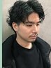 【男性限定】メンズカット+ニュアンスパーマ[フェザーパーマ/シャドウパーマ]