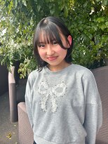 トップヘアー 玉島店(TOP HAIR)&nbsp;《TOPHAIR 玉島店/ ベリー》ナチュラルボブ×ダークブラウンカラ