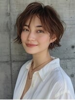 クラン 六甲道(Chlan) 自然なボリュームで若見えショート