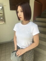 コレットヘアー ザモリオカ(Colette HAIR the MORIOKA)&nbsp;Bordeaux×tassel bob
