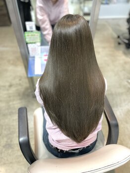 エミュー 研究学園店(emu)の写真/【極上の手触り】乾燥やクセに負けない美髪をあなたに♪髪の内部成分を補いながら丁寧にアプローチします◎