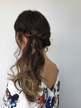 ヘアー スペース オフ(Hair Space Off) 毛先ポイントカラー
