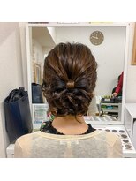 ヘアセット専門店 ナゴミ 渋谷店(nagomi)&nbsp;リボンアップスタイル