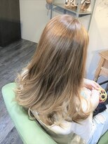 アーシェヘアーアトリエ(Ashe hair atelier)&nbsp;ミルクティーグラデーション