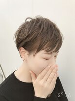 ルーファス 恵比寿 渋谷(Ruufus) 大人のハイライトショート【Ruufus恵比寿渋谷】314ｂ3