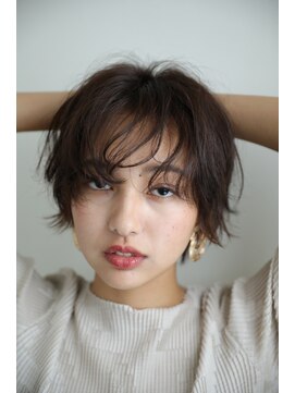 エフ ヘアーアンドリラクゼーション(F. hair & relaxation) 【F.】シースルーバング×フェザーパーマ