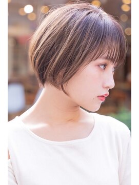 シエナ 渋谷(Siena) Siena 丸みショート×ハニーベージュ 渋谷