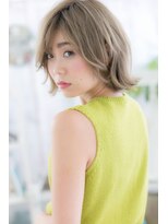 ミック ヘアアンドビューティー 大山店(miq  Hair&Beauty)&nbsp;ラフ＆セクシー★外ハネ無造作ミディa
