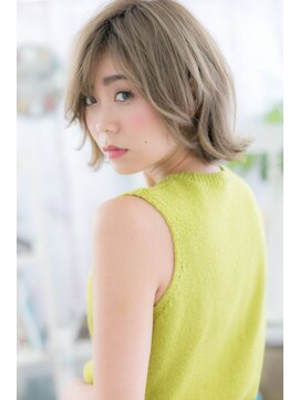 ミック ヘアアンドビューティー 大山店(miq  Hair&Beauty) ラフ＆セクシー★外ハネ無造作ミディa