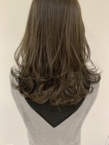 ユーフォリア 青山(Euphoria)&nbsp;くすみ透けベージュ×シアレイヤー♪