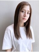 ストレートロング_ショートパーマホワイトアッシュ_57984