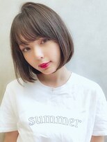 サンド クリア 横浜本店(sand clear)&nbsp;大人可愛いボブ