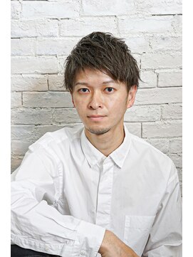 ルルクス ヘアーサロン(LuLux) 夏にオススメ！ハイライトで束感を強調したツーブロックスタイル