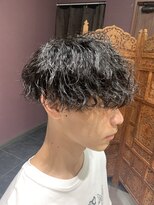 ラビリンスノーブル(Labyrinth noble)&nbsp;平行マッシュ縦落ちパーマ